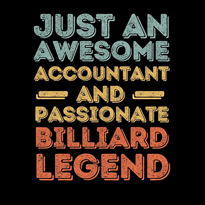 Buchhalter Billard retro