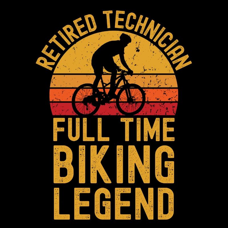 Retired technician biking legend