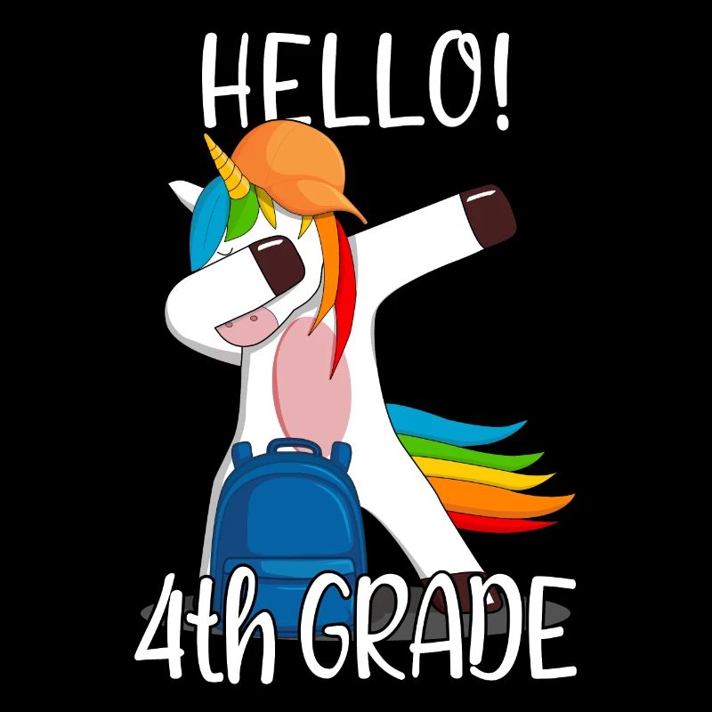 4. Klasse Viertklässler Grundschule Einhorn