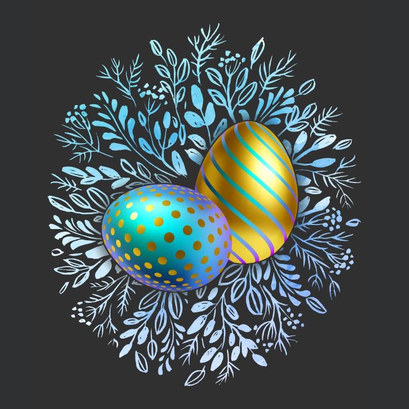 Happy Easter, Easter Eggs, 3D Design Egg
