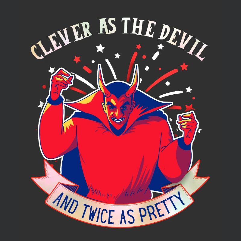 Devil-Devil drôle de dicton, style comique