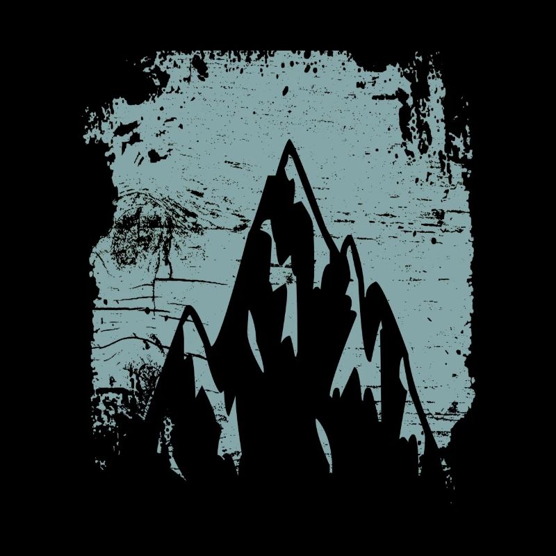 Montagnes Retro Design