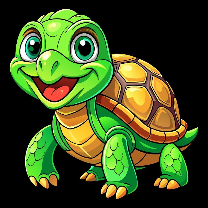 Mega Cute Turtle