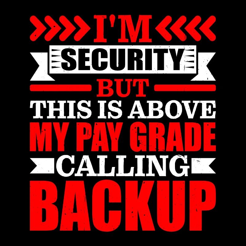 I'm Security But This Is Above My Pay Grade 1