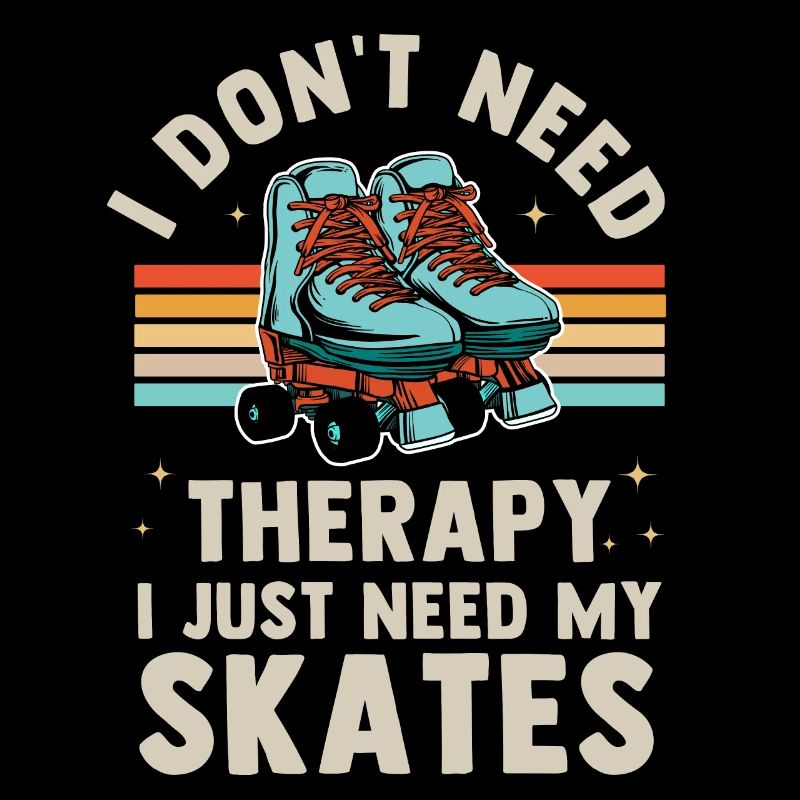 Inline Skate Geschenk Rollerskates Roller 70er