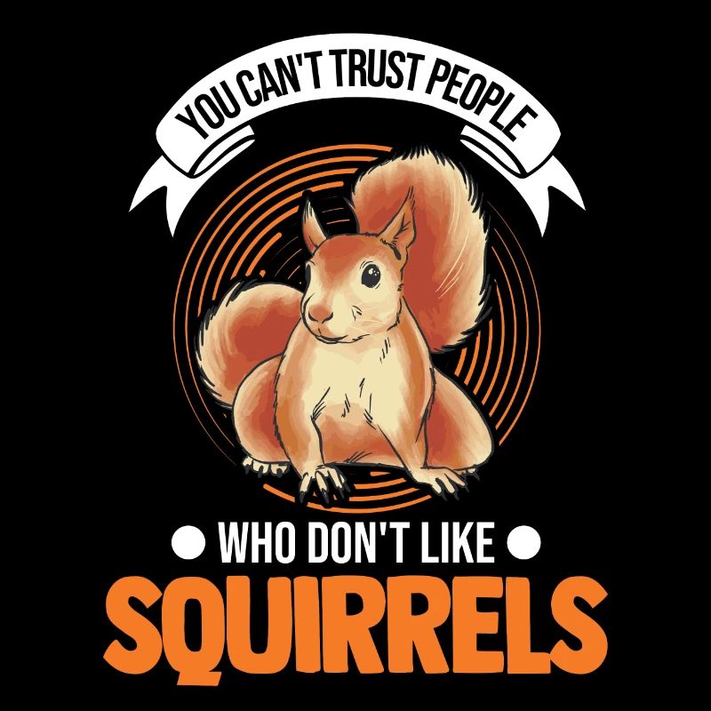 Eichhörnchen Geschenk Grauhörnchen Squirrel