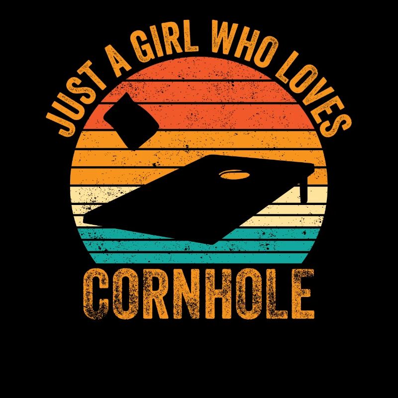 Cornhole Corn Hole Retro