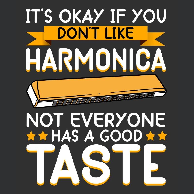 Funny player Harmonica player