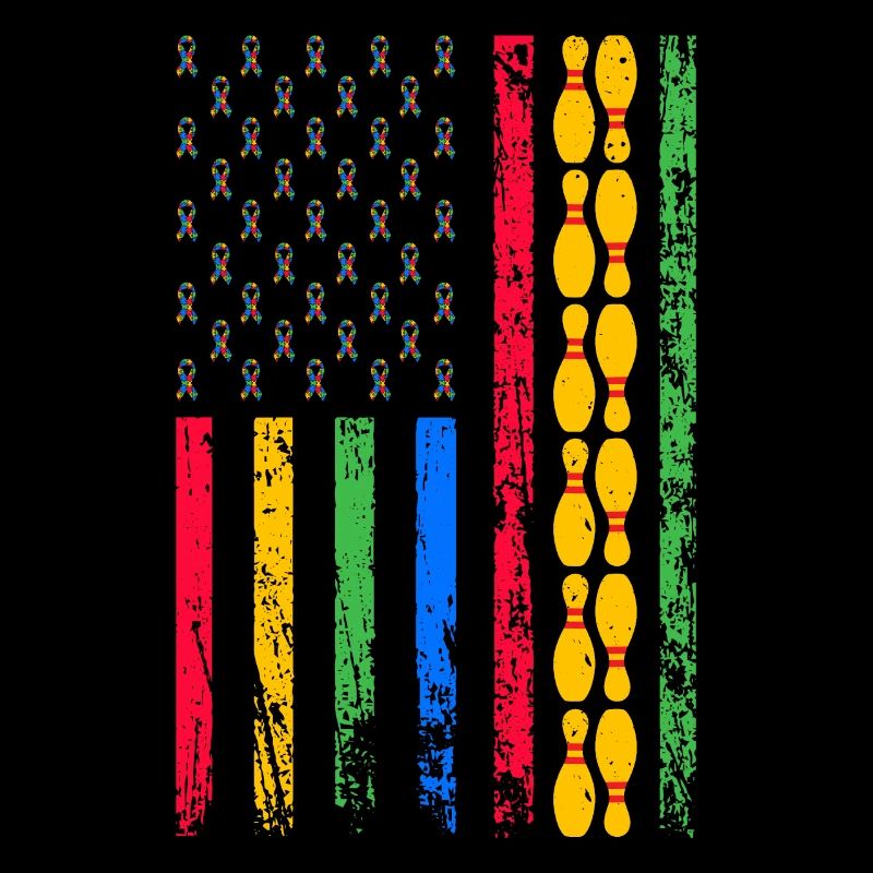 Drapeau sportif américain