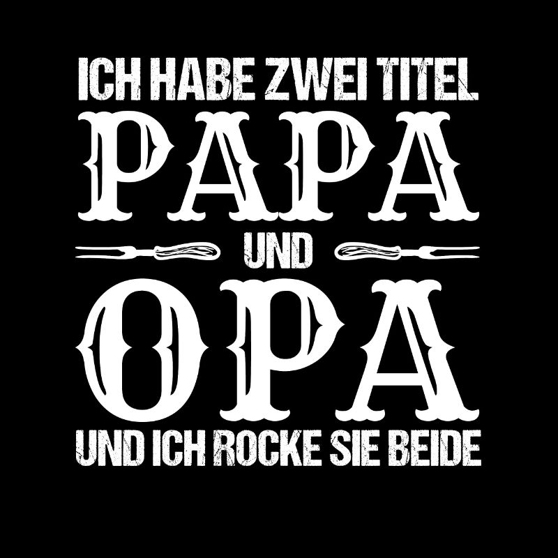 Papa und Opa Vatertagsgeschenk