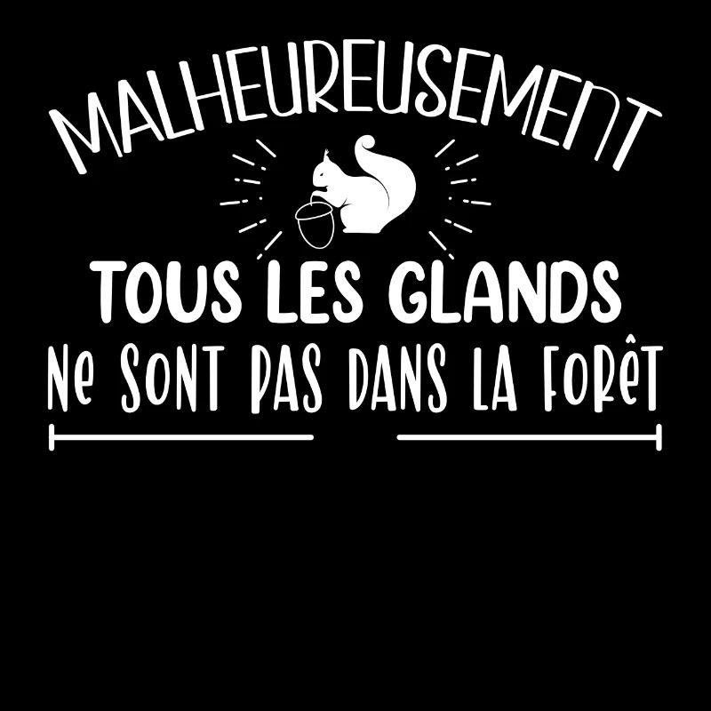 Forêt humour jeu de mot, phrases drôle idée cadeau