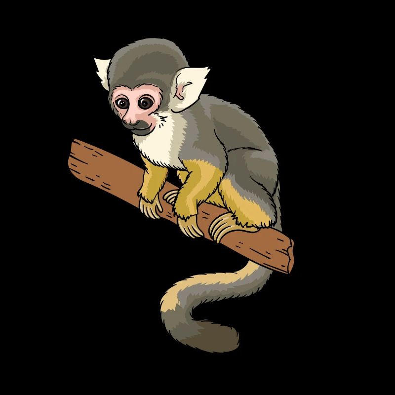 Totenkopfaffe Totenkopfäffchen Affe Primat