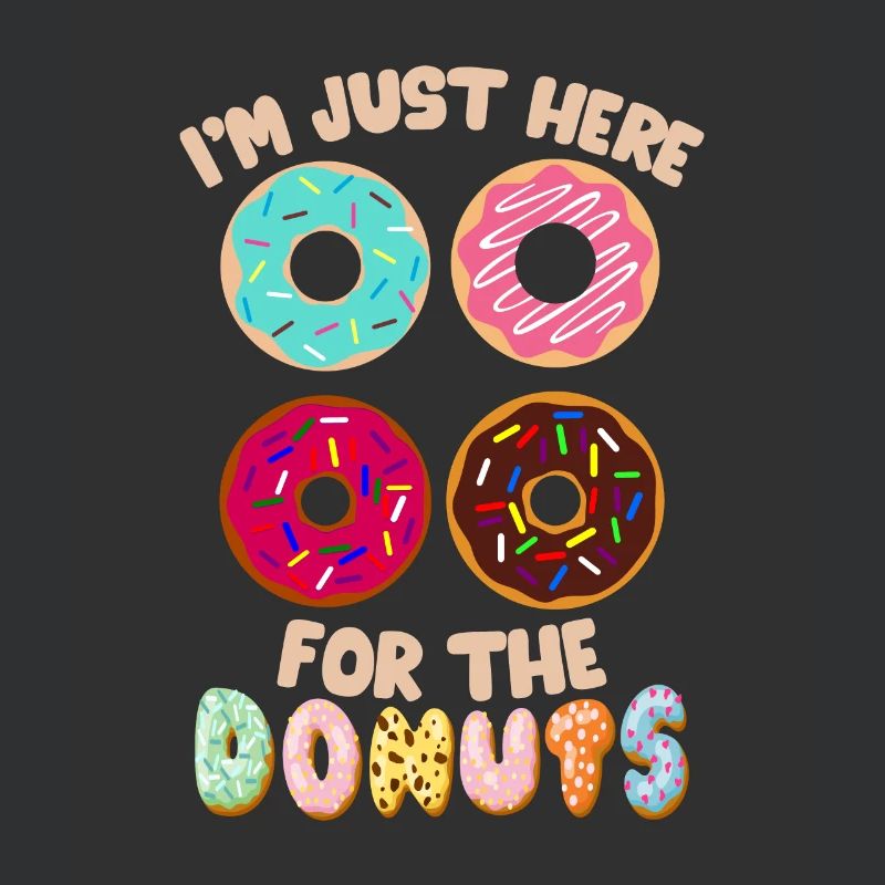 Donut Themed Donut Sprayed Funny Cute