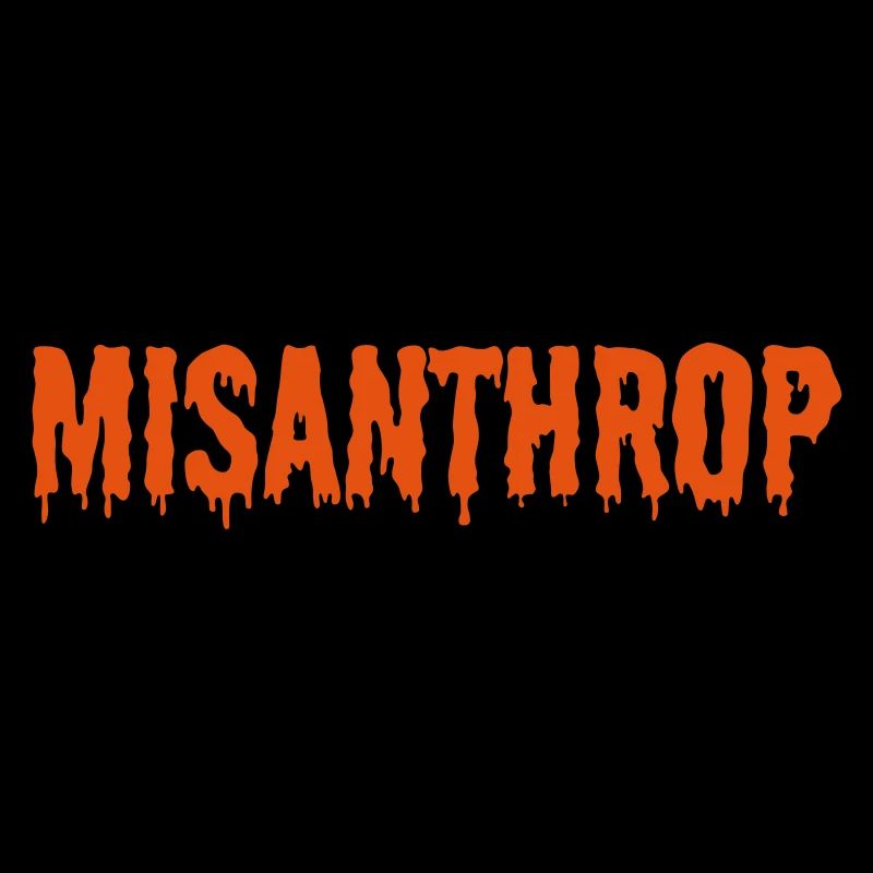 Misanthrope Hate Hate Hatred
