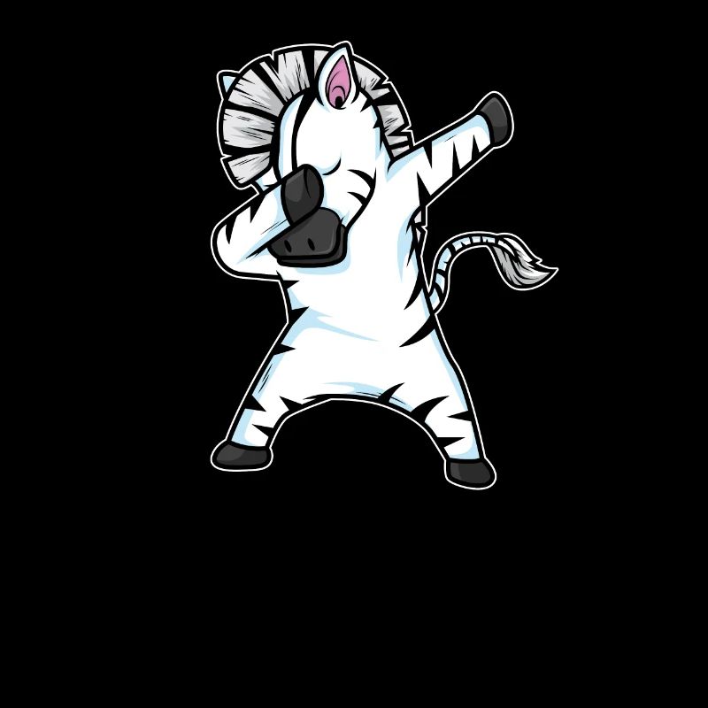 Dabbing Zebra Lustig Dab Tanz Geschenk Geburtstag