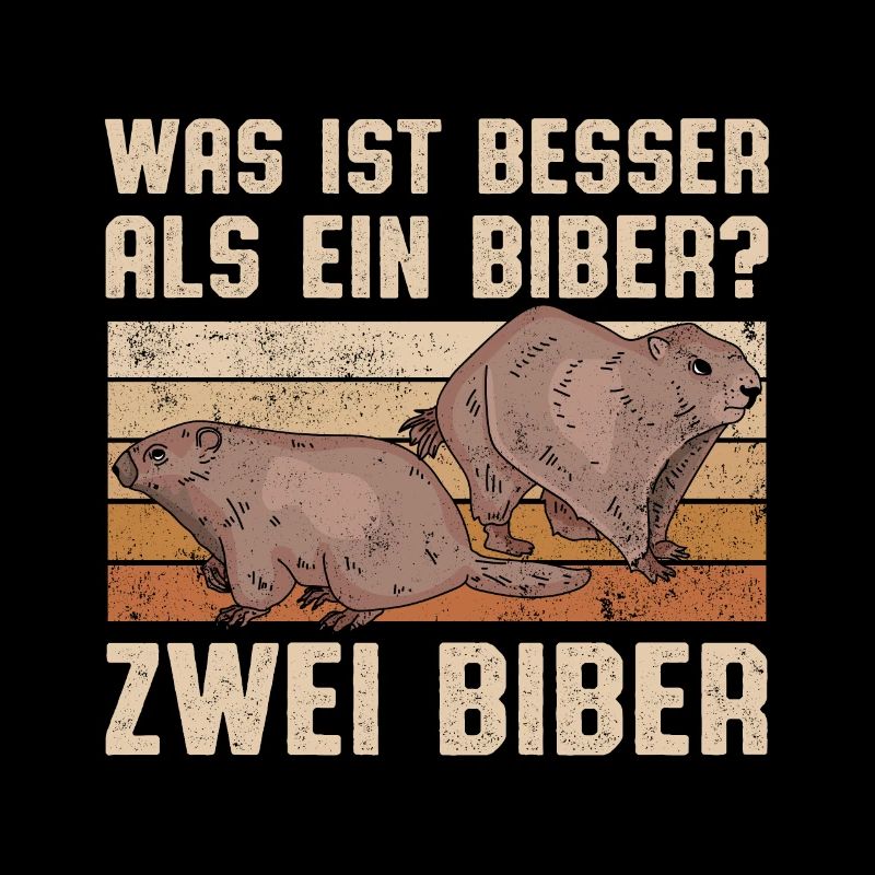 Was ist besser als ein Biber? Zwei Biber