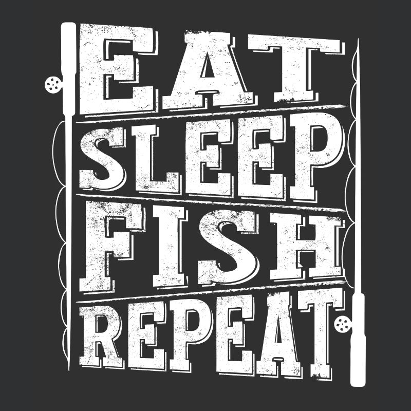 Eat Sleep Fish Repeat 2 -