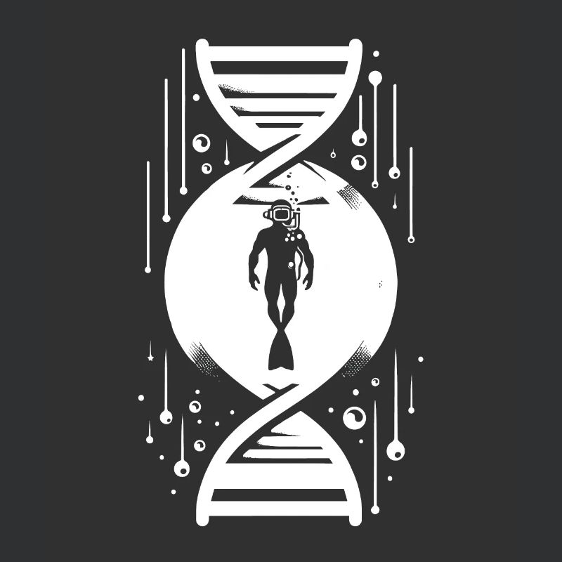 Plongée Plongeur C’est dans mon ADN