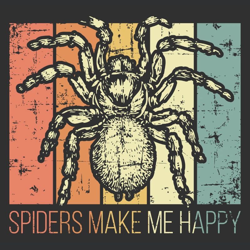 Spinnen machen mich glücklich