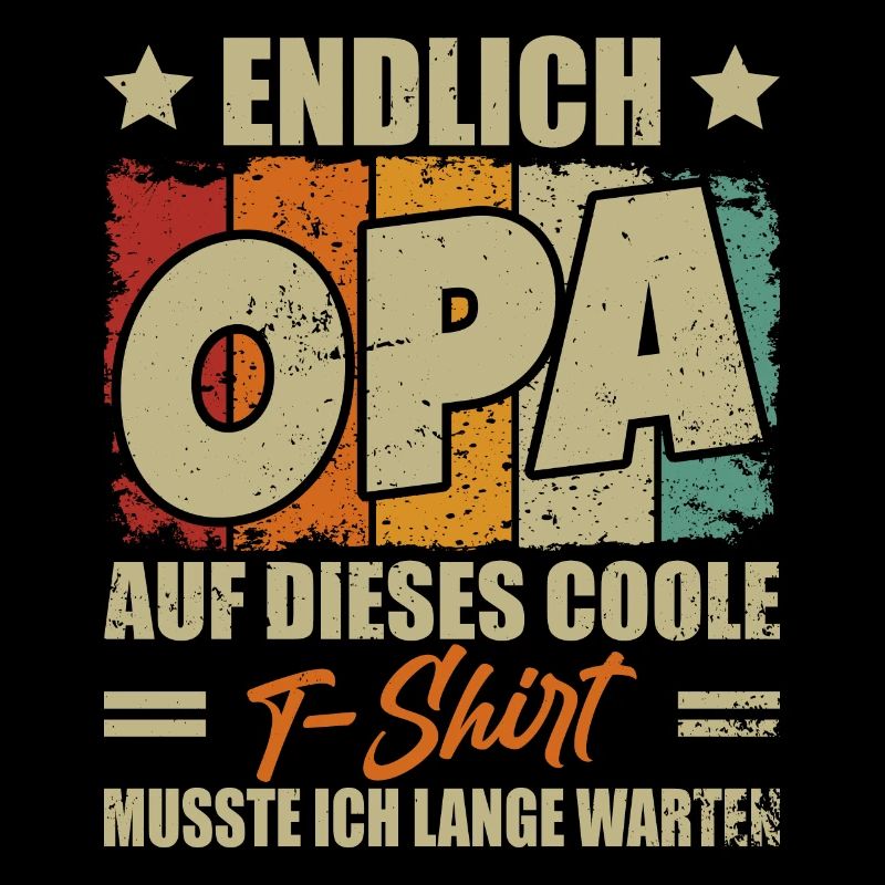 Endlich Opa Werden 2024 Großvater Geschenk