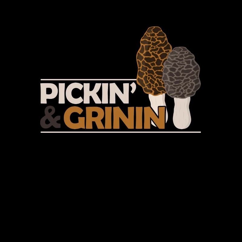 Ramasseur de champignons Pickin 'And Grinin