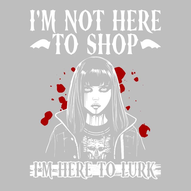 Mall Goth Gothic Grufti Spruch Emo