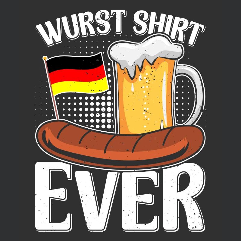 Wurst Shirt Ever Deutsches Essen Bratwurst