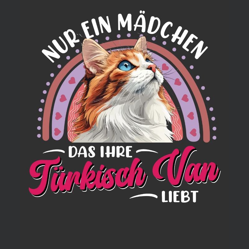 Katzenmama NUR EIN MÄDCHEN DAS IHRE TURKISH VAN
