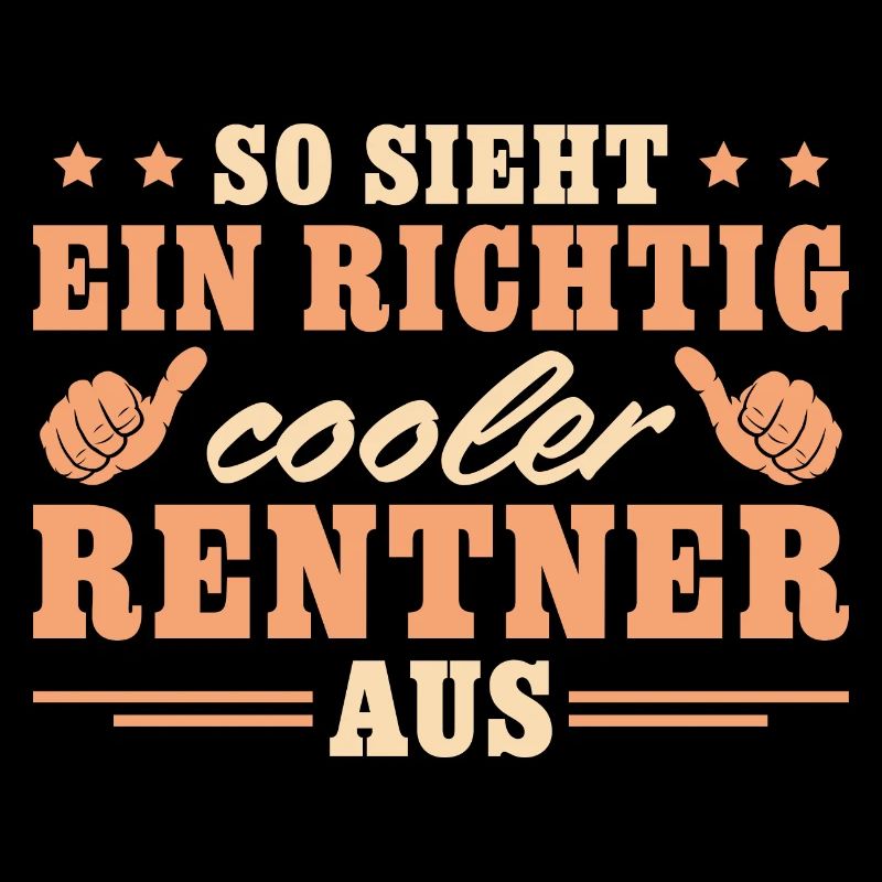 Rentner Mann Renteneintritt Geschenk