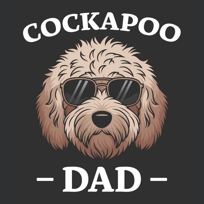 Cockapoo Saying Dad Funny Cockapoo Gift