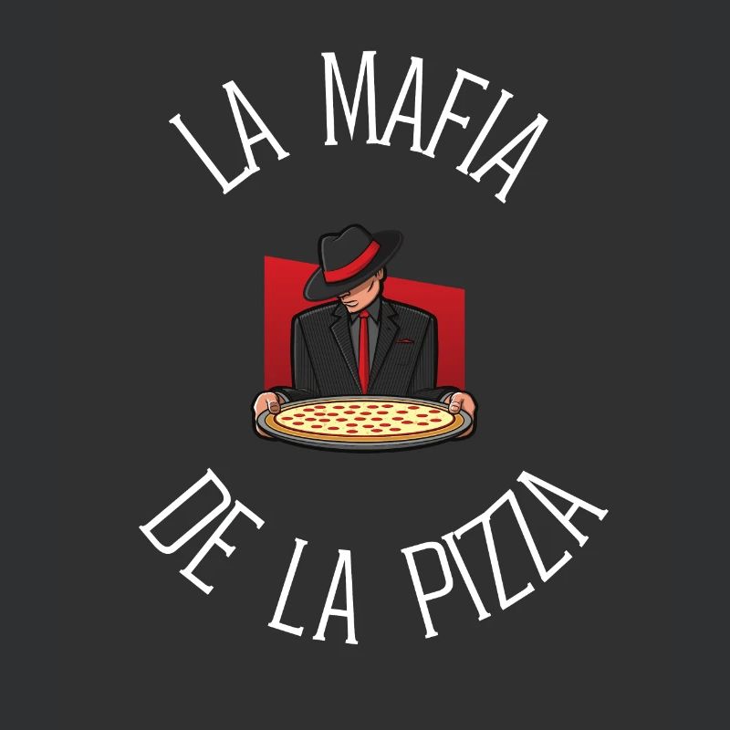 DIE MAFIA der Pizza Geschenkidee Humor