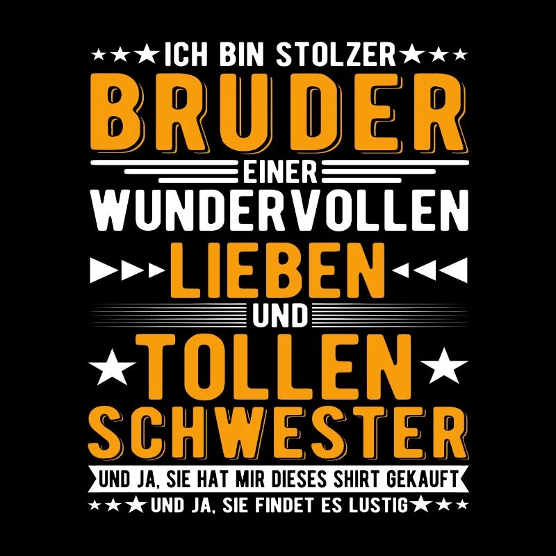 Ich bin stolzer Bruder