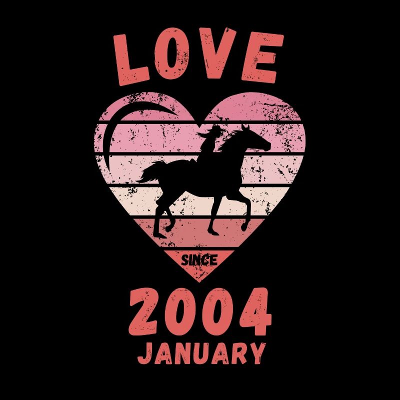 Anniversaire de l’Amour de l’équitation Janvier 2004