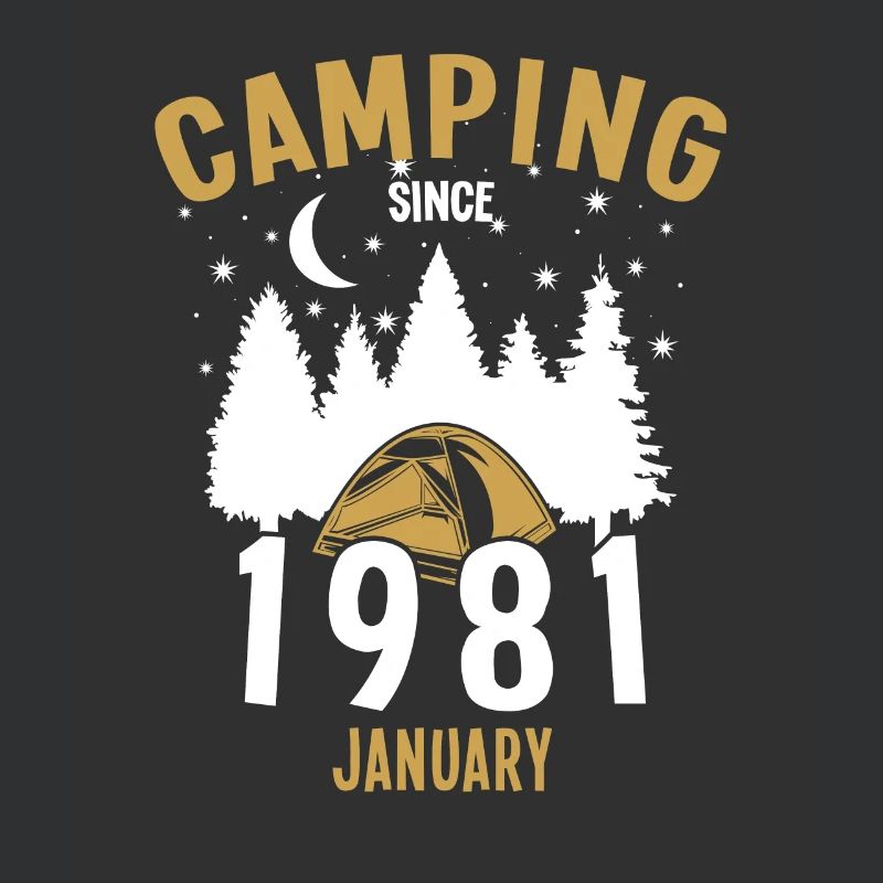 Anniversaire: Camping depuis janvier 1981 Camping