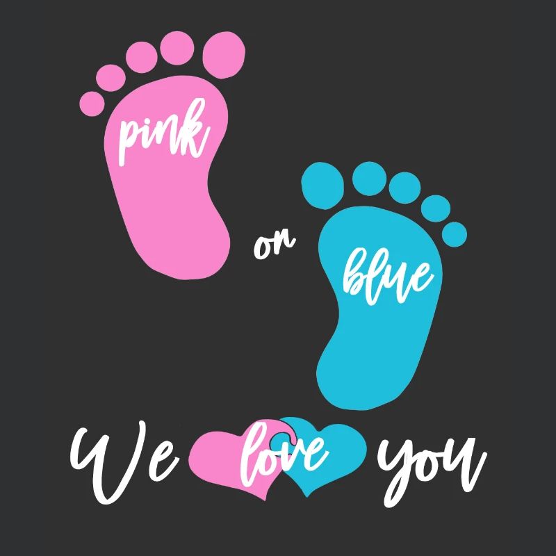 Pink or Blue Mädchen oder Junge