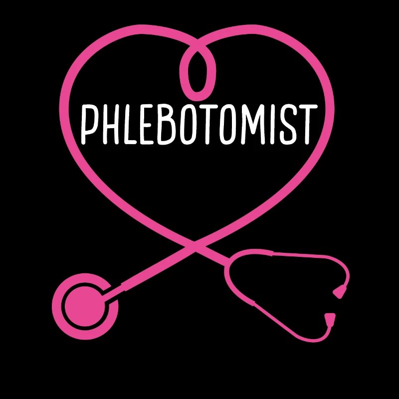 Phlebotomist Stethoscope Appreciation Heart
