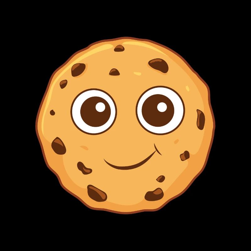 Galleta con chispas de chocolate