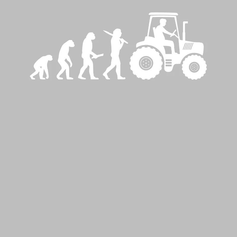 Farmer Tractor Evolution Farmer Trecker Gift