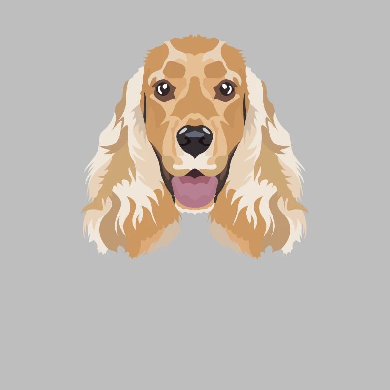 Lächelnder English Cocker Spaniel