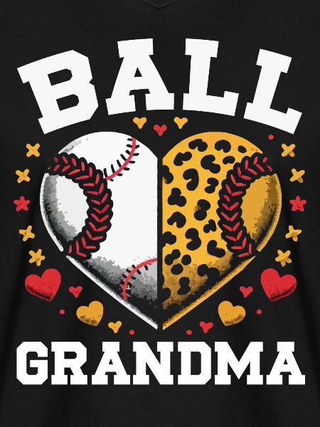 Baseball Grandma Grandmother Grandparents Day