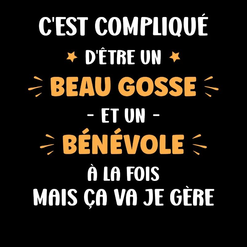 Beau gosse bénévole