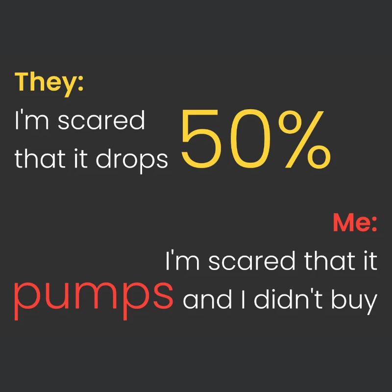 You: I'm afraid it will drop by 50%