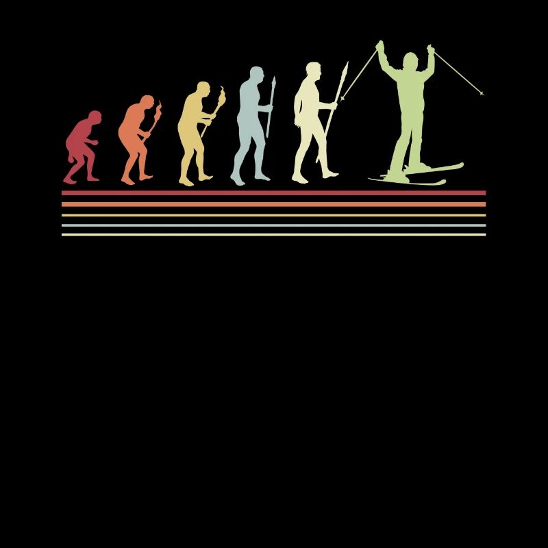 Skiing Evolution Skis Winter
