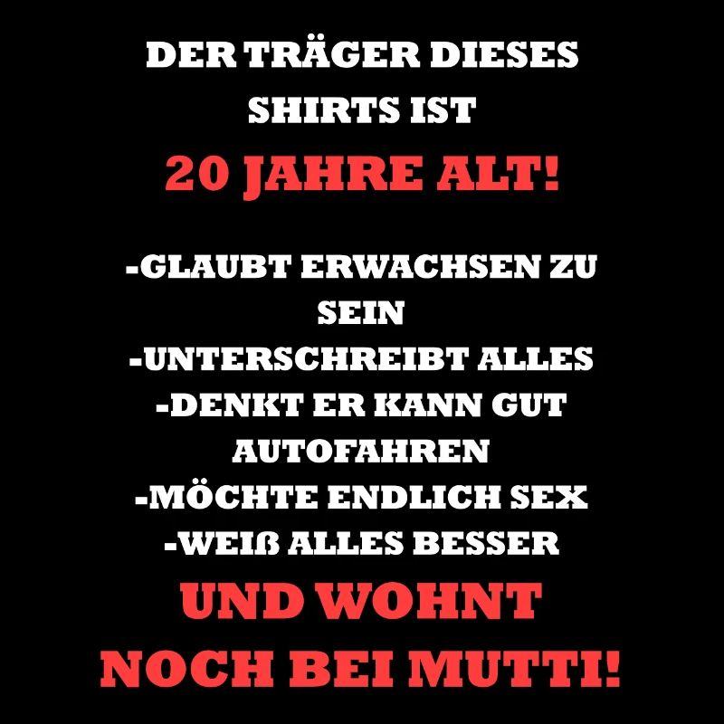 20. Geburtstag