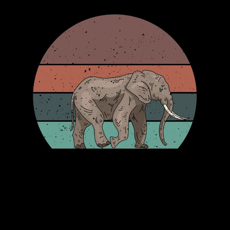 Retro Elephant