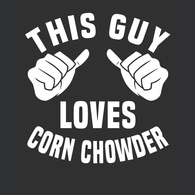 This guy loves corn soup