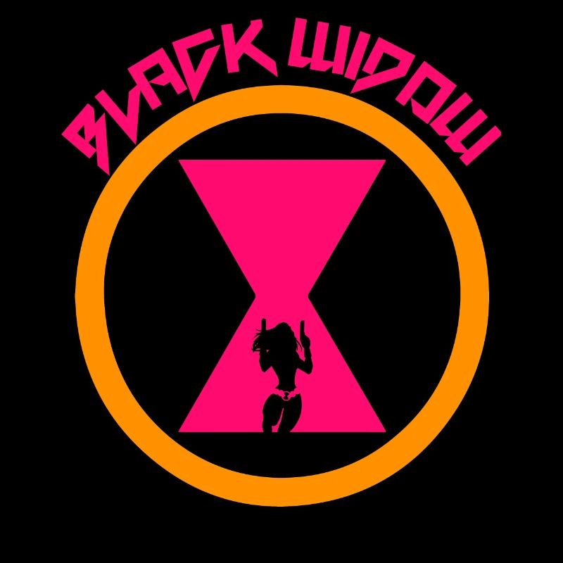 Black Widow Schwarze Witwe Spinne