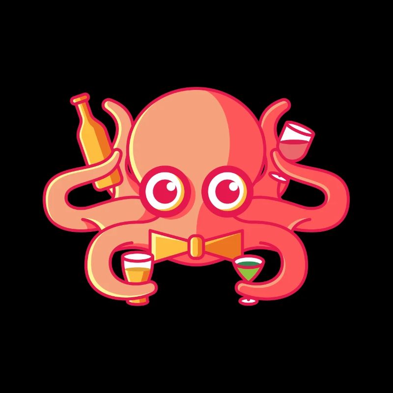 Octopus bartender