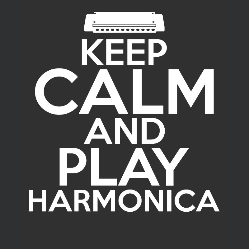 Keep Calm And Play Harmonica Harmonica