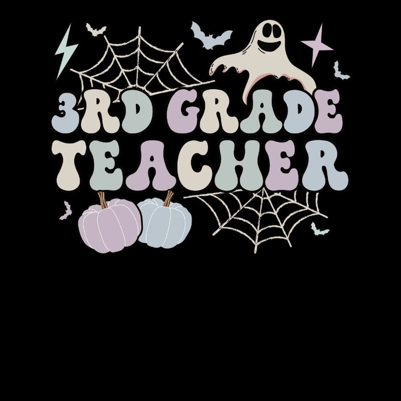 3rd Grade Teacher Halloween 3rd Team Third Grade